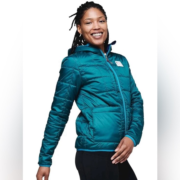 Cotopaxi Calido Hooded Jacket Women’s Small Reversible Puffer - Picture 3 of 16